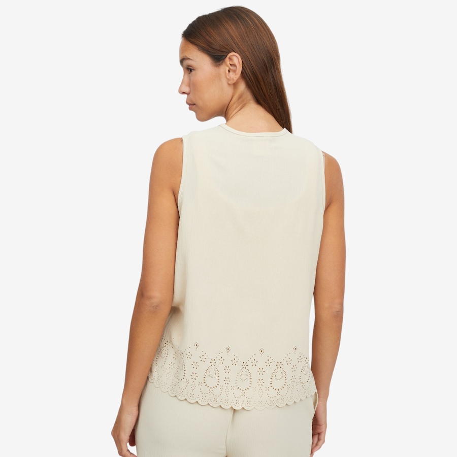 Image 121756_ALTMORE3.jpg, Product 121-756 / Price $34.88, Kim & Co. Crinkle Poplin Front Tie Waistcoat with Eyelet Hem from Kim & Co. on TSC.ca's Fashion department