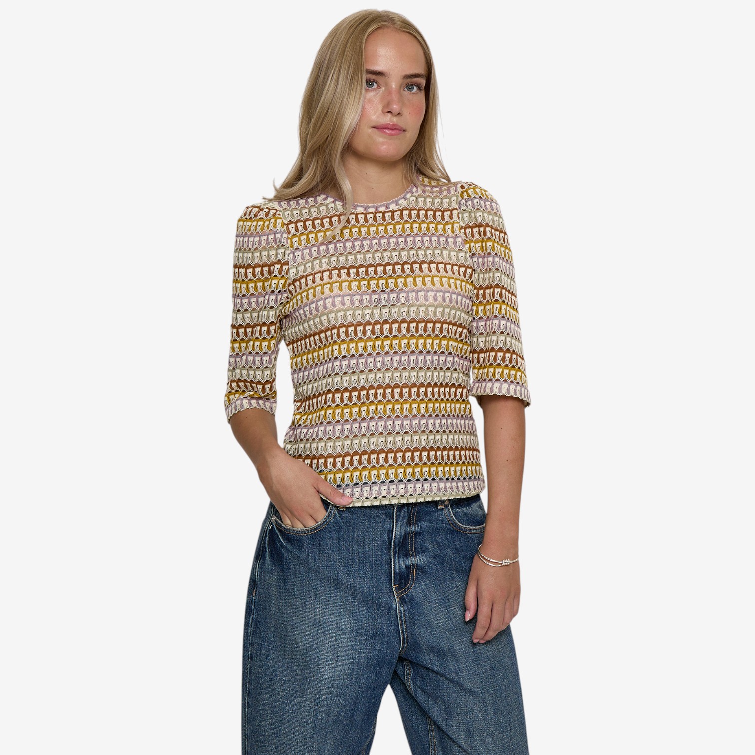 Legacy Heritage Knit Jacquard Top - TSC.ca