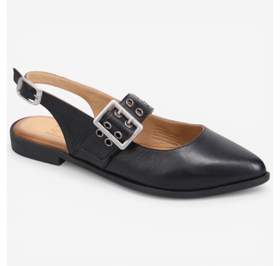 Image 121808_BLK.jpg, Product 121-808 / Price $179.95, Miz Mooz Freya Slingback Flat from Miz Mooz on TSC.ca's Shoes department