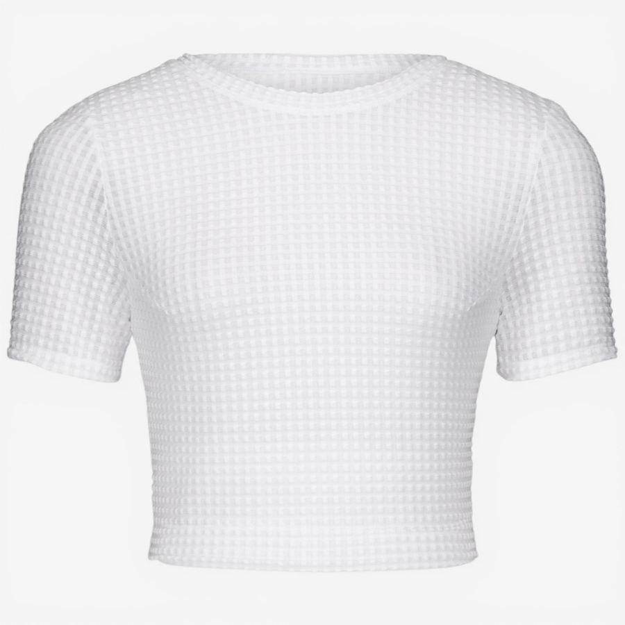 Image 121816_WHT.jpg, Product 121-816 / Price $59.88, Hilary MacMillan Geometric Knit Tee from Hilary MacMillan on TSC.ca's Fashion department