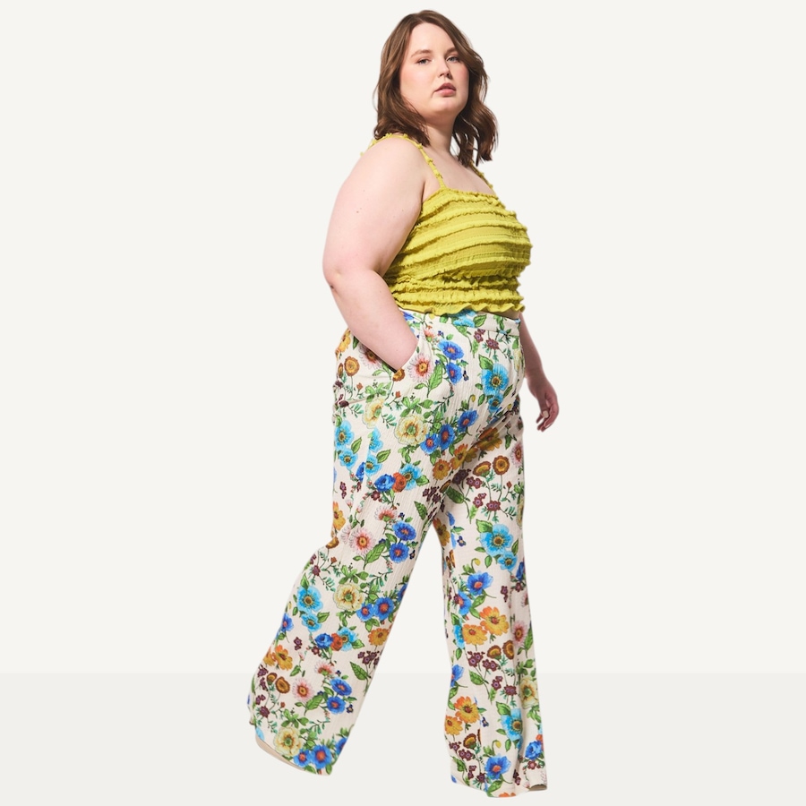 Image 121818_ALTMORE5.jpg, Product 121-818 / Price $139.88, Hilary MacMillan Antique Floral Wide Leg Pant from Hilary MacMillan on TSC.ca's Fashion department