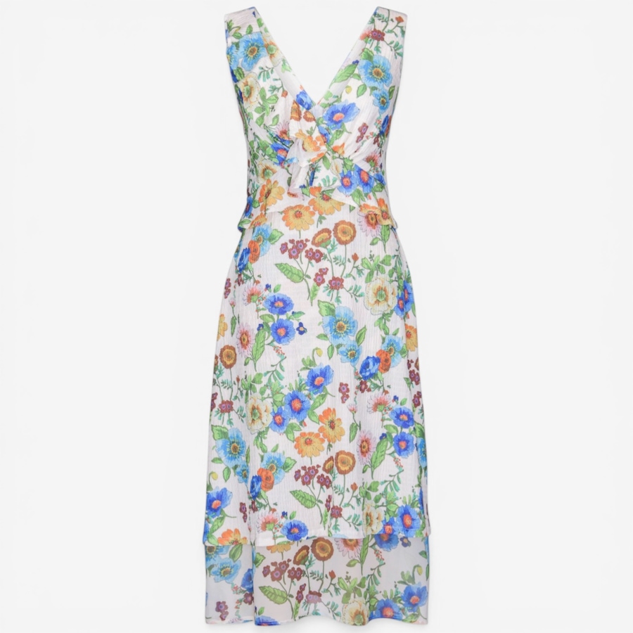 Image 121824_ALTMORE1.jpg, Product 121-824 / Price $129.88, Hilary MacMillan Antique Floral Ruffle Dress from Hilary MacMillan on TSC.ca's Fashion department