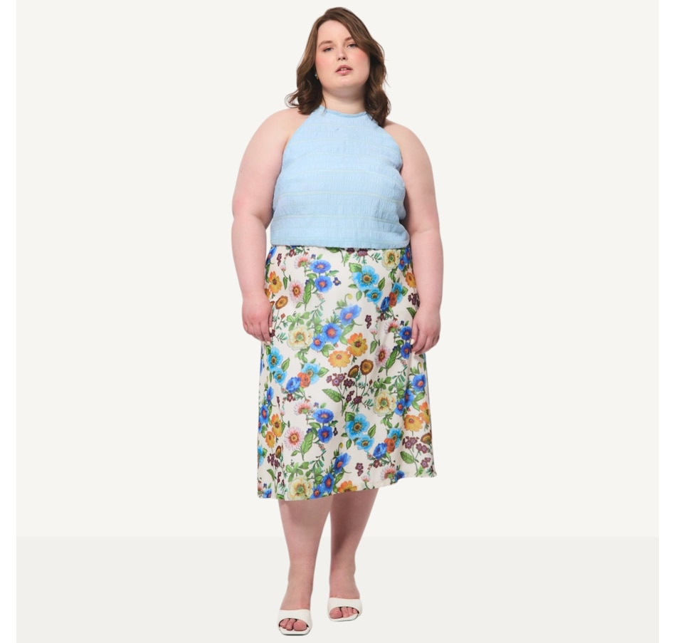 Image 121825_ALTMORE2.jpg, Product 121-825 / Price $79.88, Hilary MacMillan Ruched Chiffon Halter Top from Hilary MacMillan on TSC.ca's Fashion department