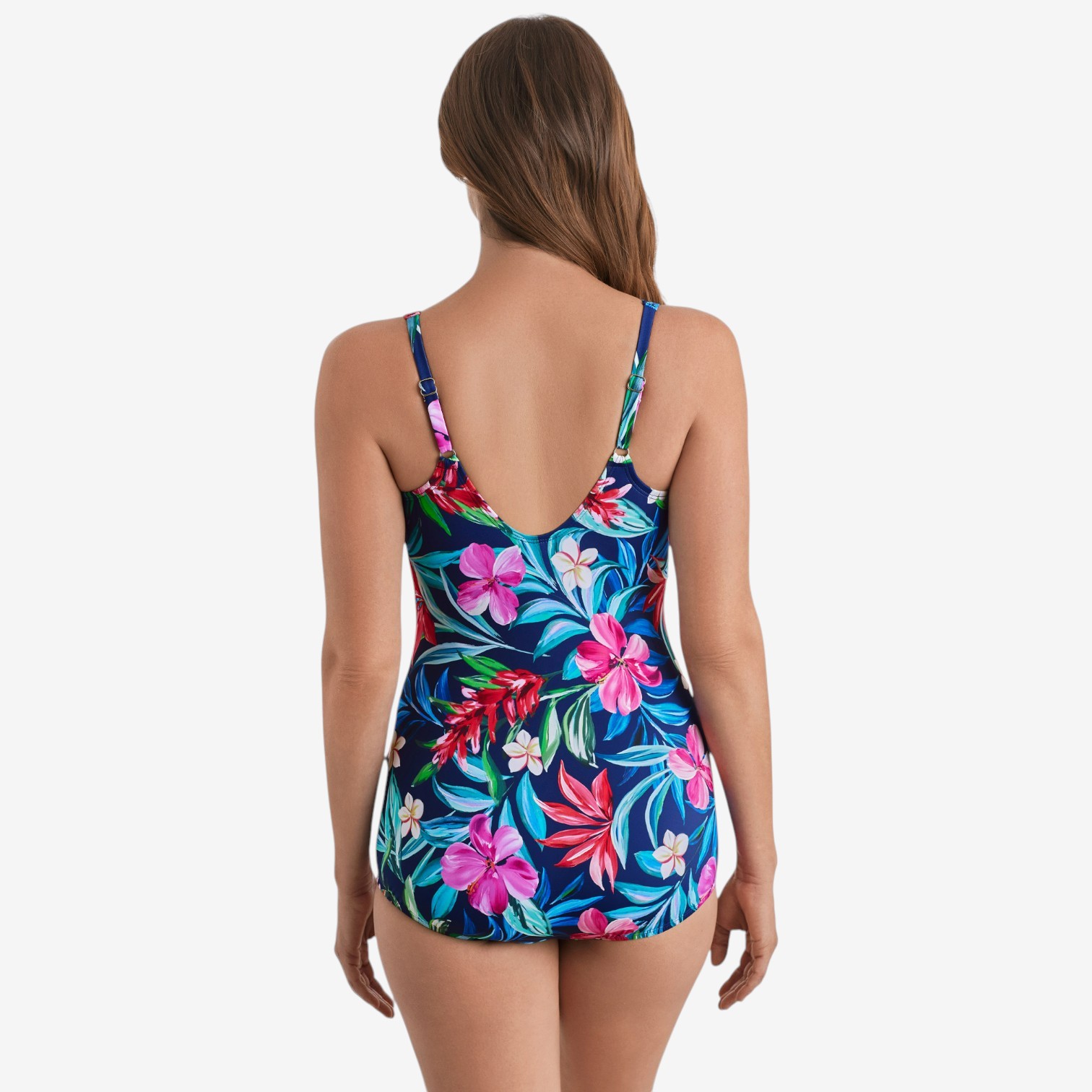 Shape Solver Crossover Sarong One Piece Swimsuit - TSC.ca