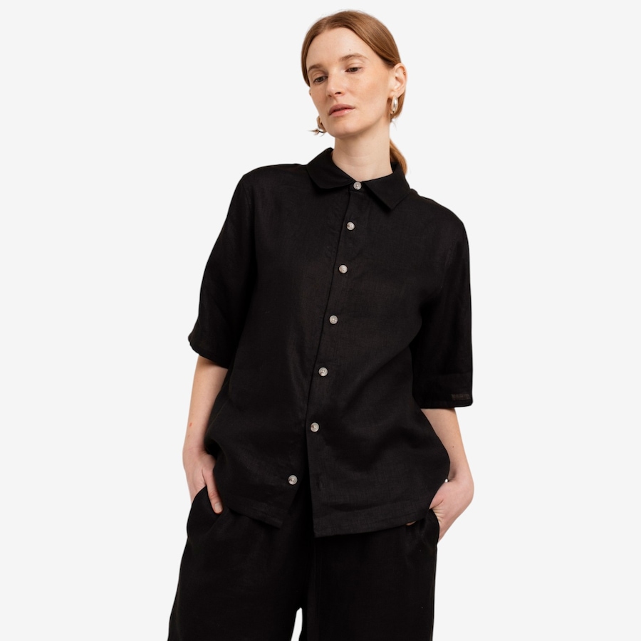 Image 121853_BLK.jpg, Product 121-853 / Price $79.88, Paper Label Kinsley Short Sleeve Shirt from Paper Label on TSC.ca's Fashion department