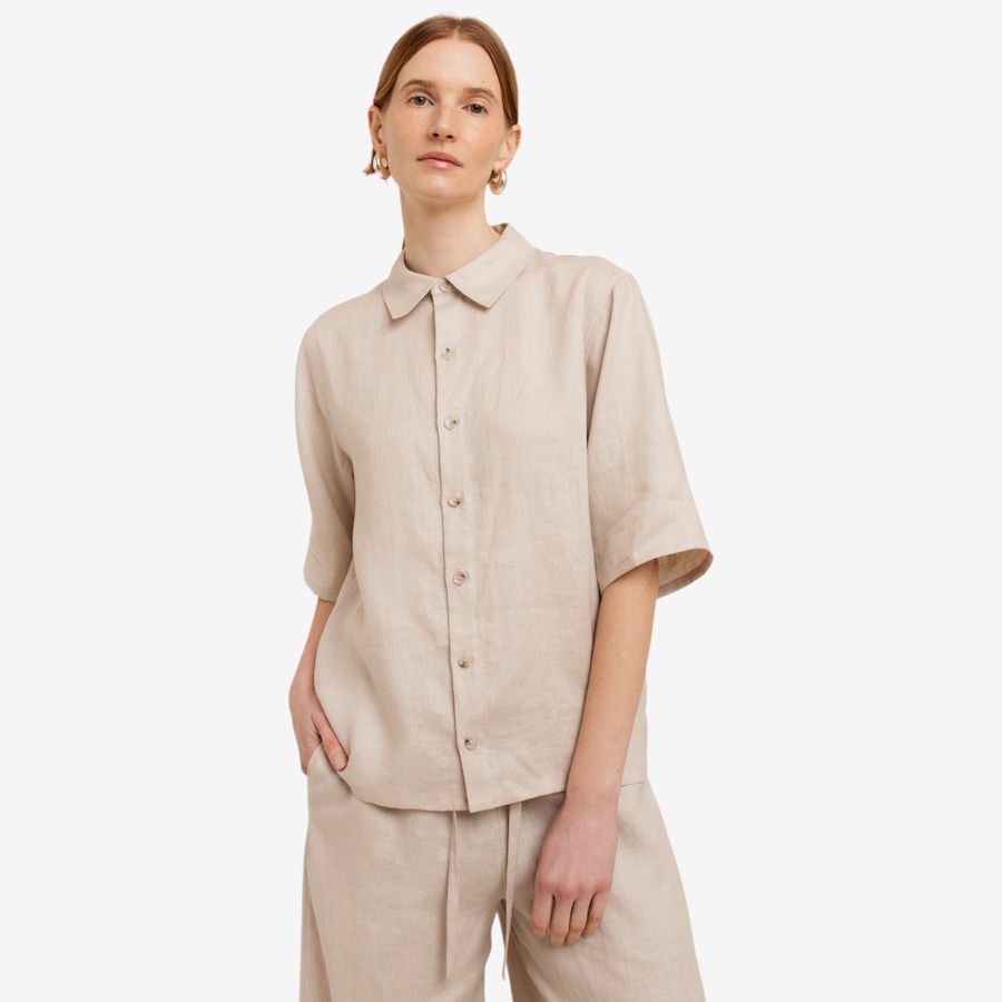 Image 121853_NAT.jpg, Product 121-853 / Price $79.88, Paper Label Kinsley Short Sleeve Shirt from Paper Label on TSC.ca's Fashion department