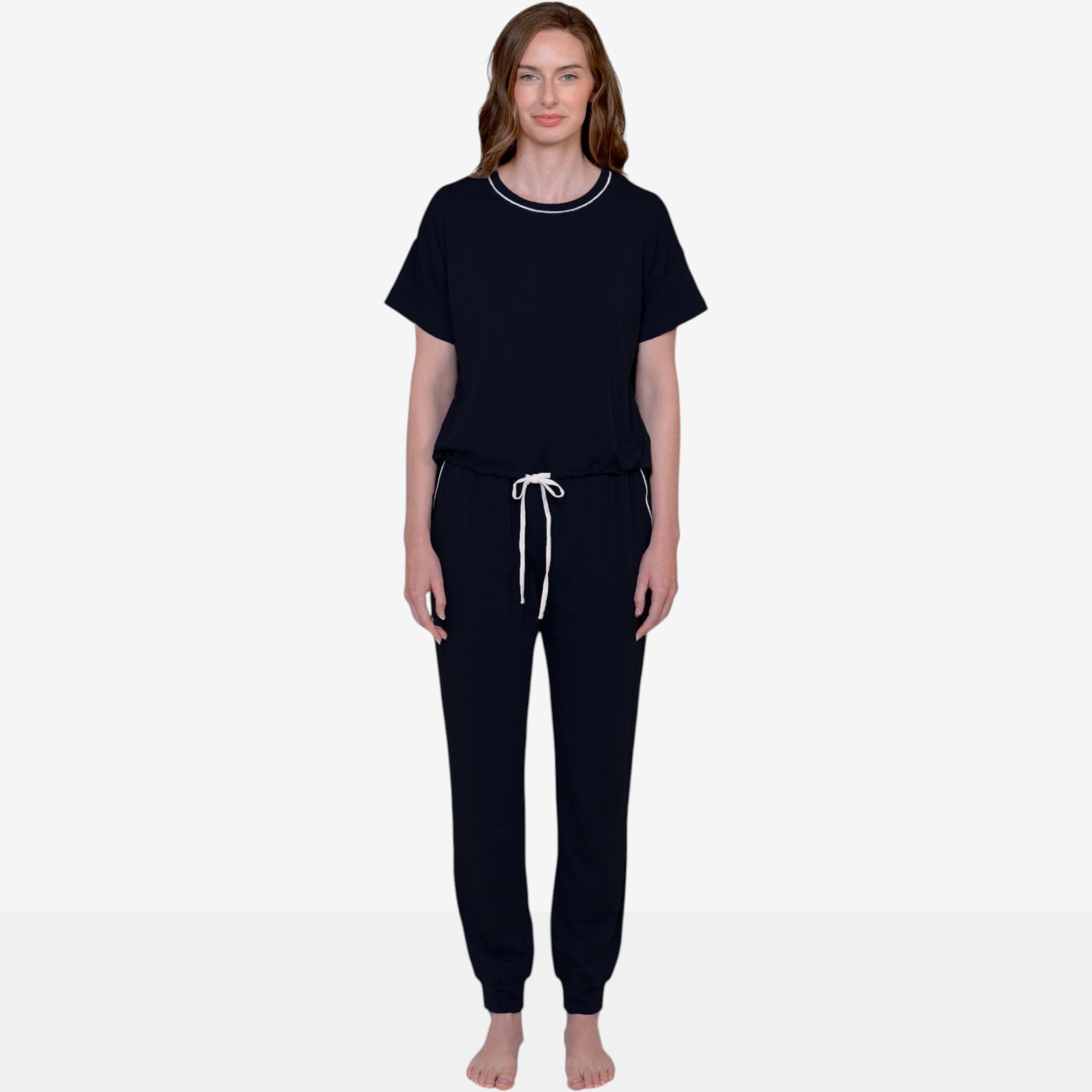 Latte Love Drop Shoulder Tee and Jogger Set - TSC.ca