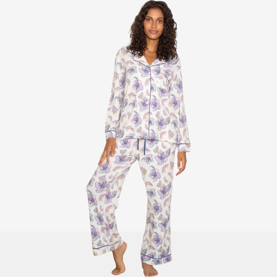 Image 121872_CAYBY.jpg, Product 121-872 / Price $79.88, Latte Love Long Sleeve Notch Collar Top and Pant Set from LATTELOVE on TSC.ca's Fashion department
