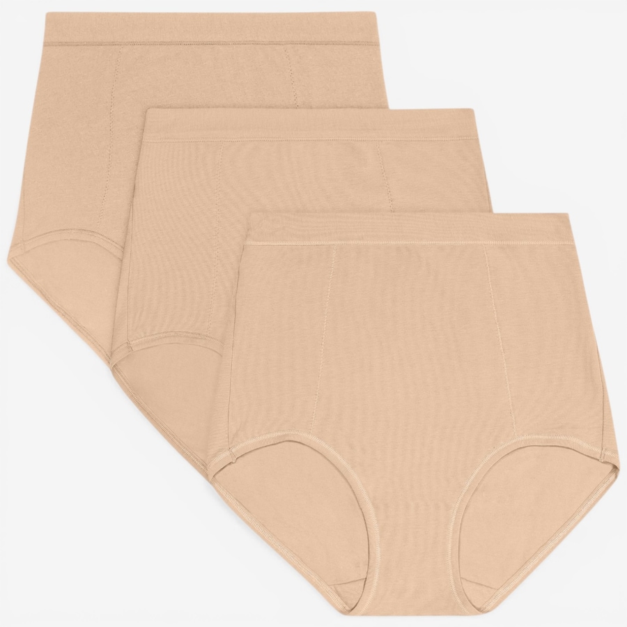 Image 121883_ALM.jpg, Product 121-883 / Price $41.00, Bali Three-Pack Breathe High Waist Brief from Bali on TSC.ca's Fashion department