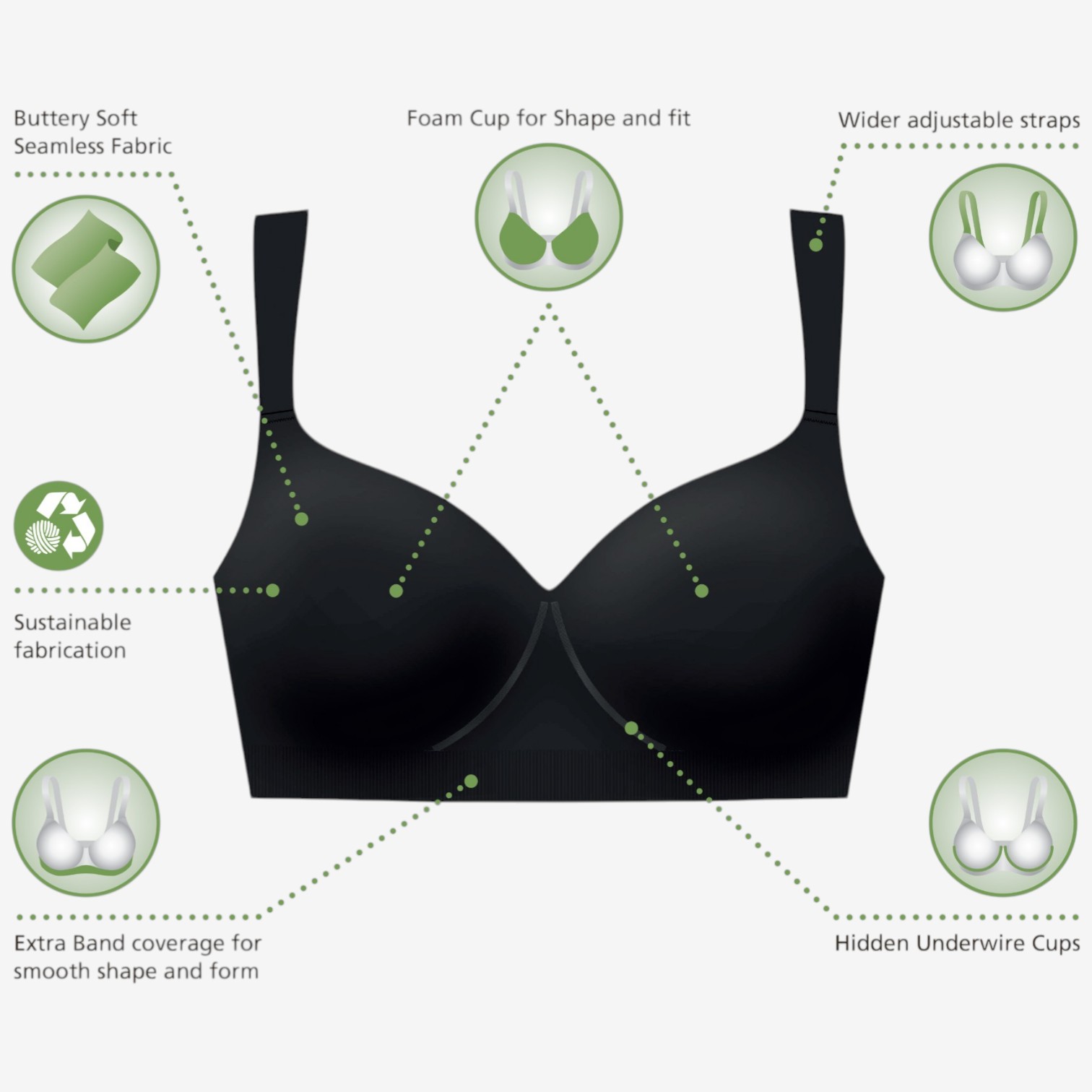 Wonderbra EcoPure Underwire T-Shirt Bra - TSC.ca