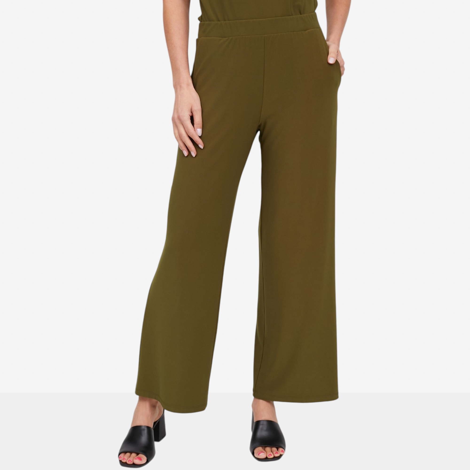 Carrie O Ruffino Knit Wide Leg Pant - TSC.ca