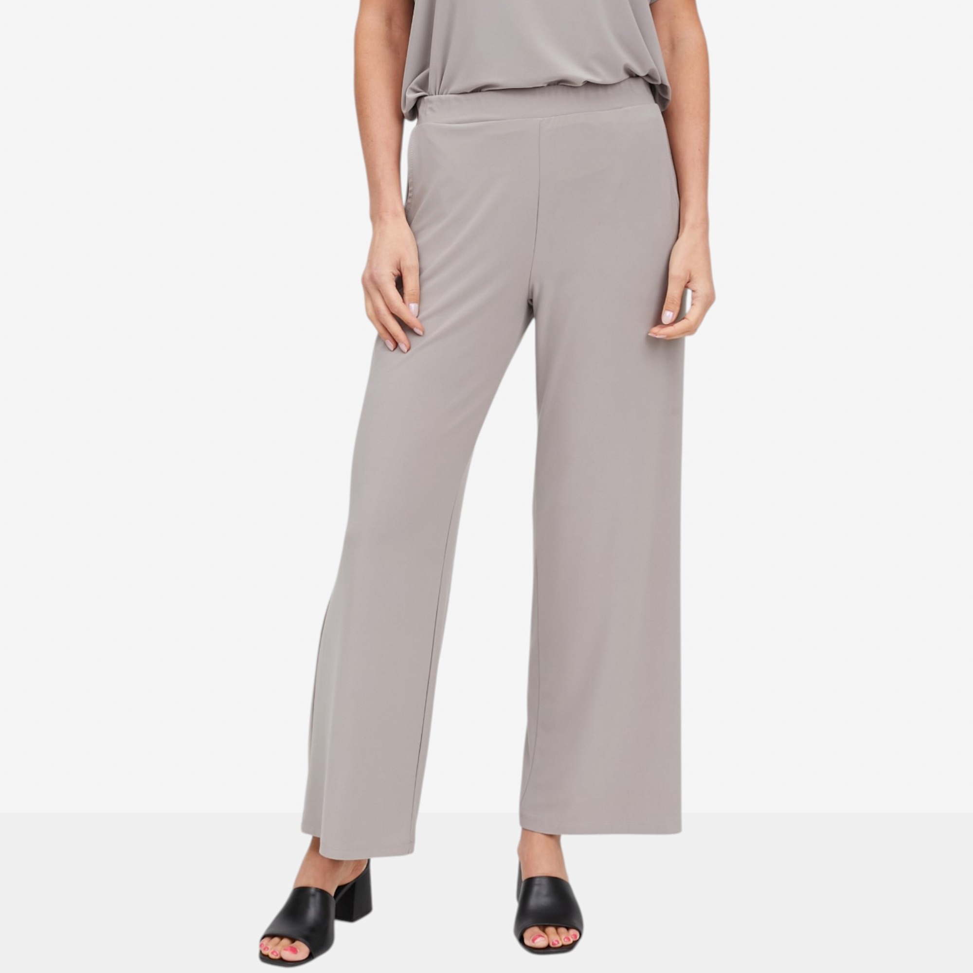 Carrie O Ruffino Knit Wide Leg Pant - TSC.ca
