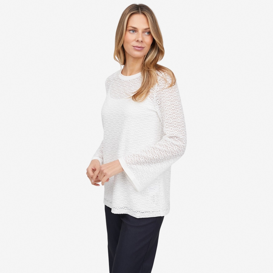 Image 121890_ALTMORE1.jpg, Product 121-890 / Price $79.99, Carrie-O Daisy Knit Top from Carrie O on TSC.ca's Fashion department