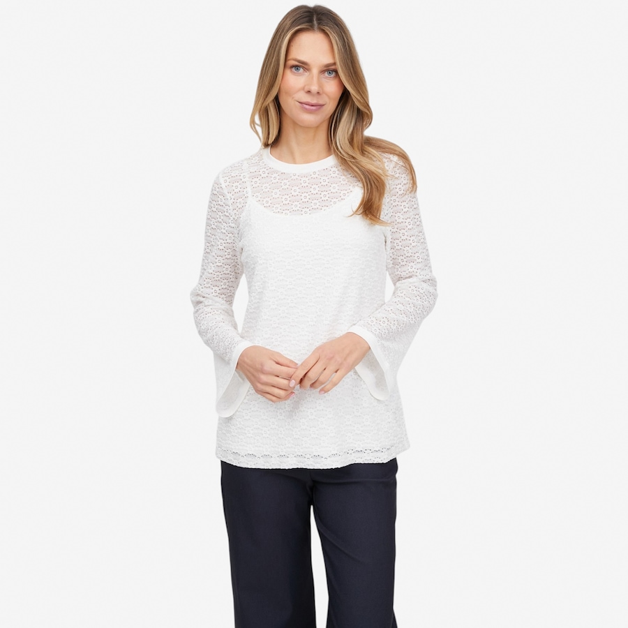 Image 121890_ALTMORE4.jpg, Product 121-890 / Price $79.99, Carrie-O Daisy Knit Top from Carrie O on TSC.ca's Fashion department
