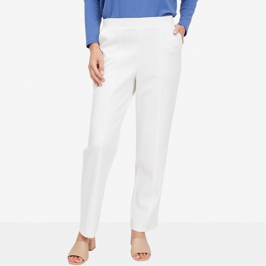 Image 121892_CLOCM.jpg, Product 121-892 / Price $99.99, Carrie-O Stretch Ponte Twill Straight Leg Pant from Carrie O on TSC.ca's Fashion department