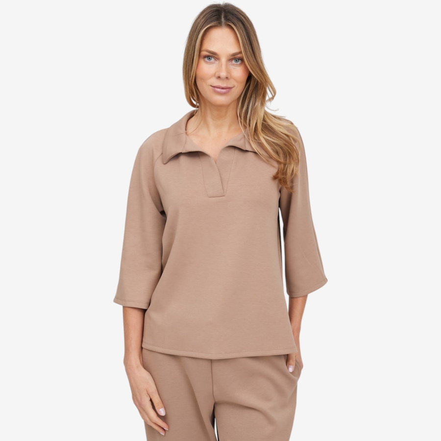 Image 121900_SAST.jpg, Product 121-900 / Price $89.99, Carrie O Super Soft Luxe Scuba Phoebe Top from Carrie O on TSC.ca's Fashion department