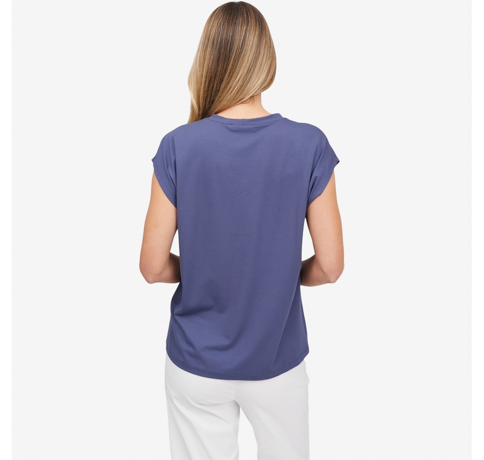 Image 121902_ALTMORE3.jpg, Product 121-902 / Price $44.99, Carrie O Essential Ultra Soft Jersey Kylie Top from Carrie O on TSC.ca's Fashion department
