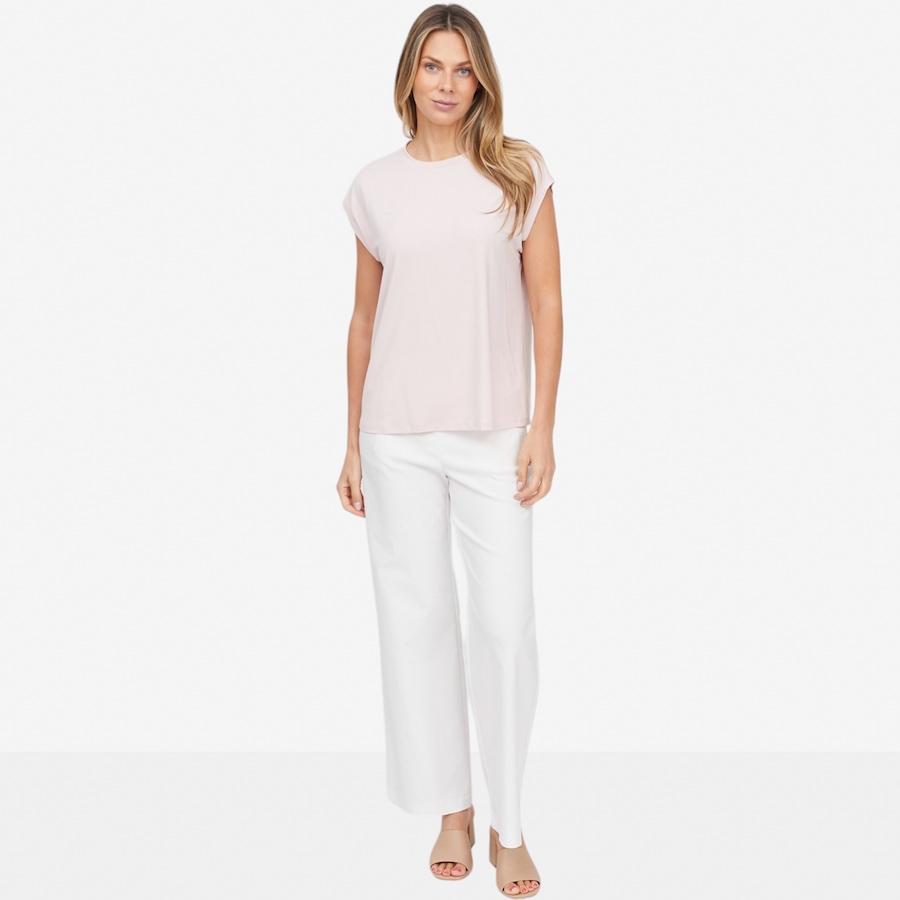 Image 121903_IVR.jpg, Product 121-903 / Price $89.99, Carrie O Super Stretch Wide Leg Pant Pull-On Style with Pockets from Carrie O on TSC.ca's Fashion department