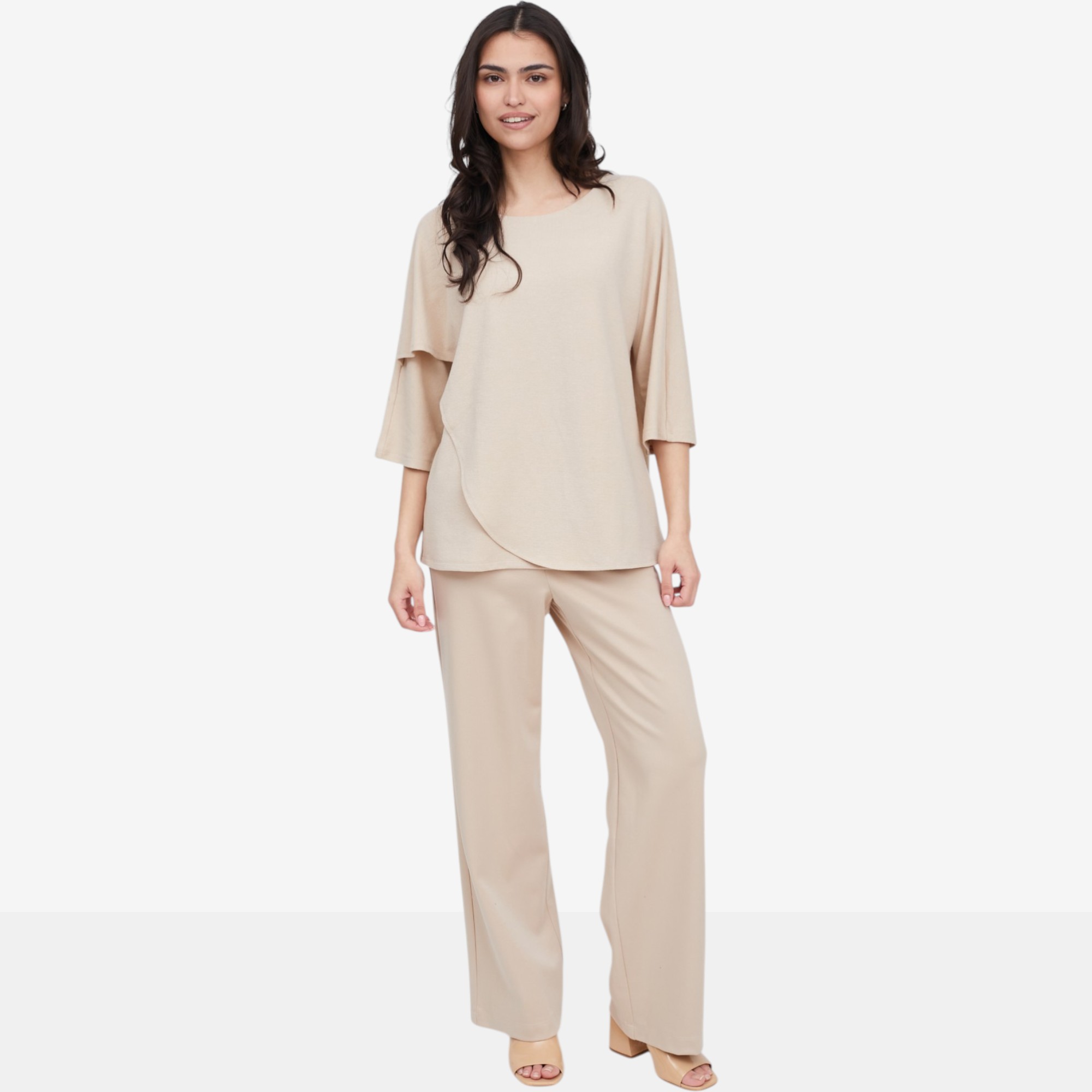Mr. Max New Soft London Knit Dolman Sleeve Layered Top - TSC.ca