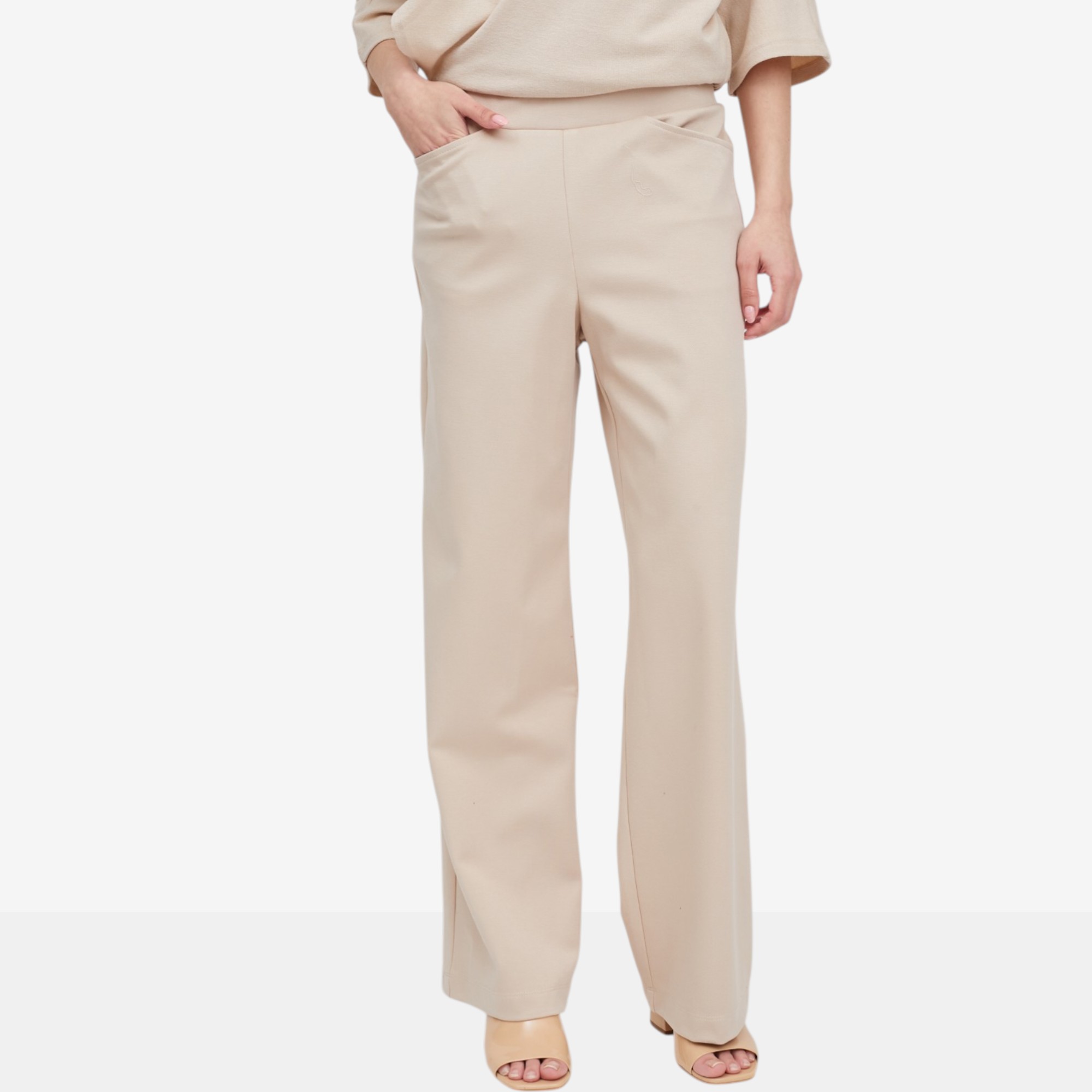 Mr. Max New Ponte Twill Soho Wide Leg Pant - TSC.ca