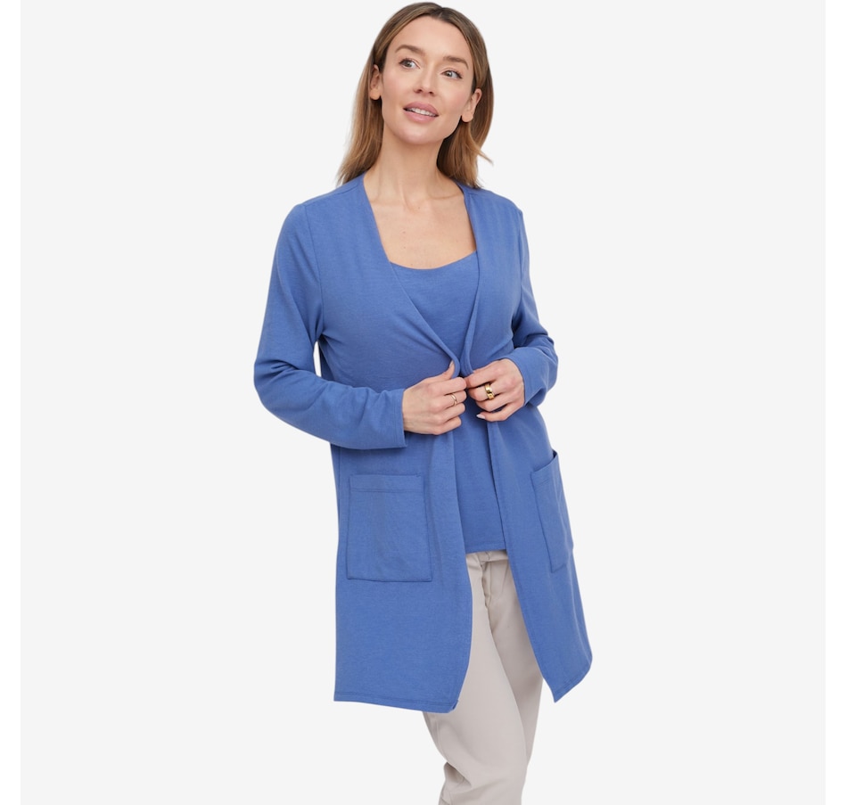 Image 121911_CHMBL.jpg, Product 121-911 / Price $79.99, Mr. Max New Soft London Knit Duster from Mr. Max on TSC.ca's Fashion department