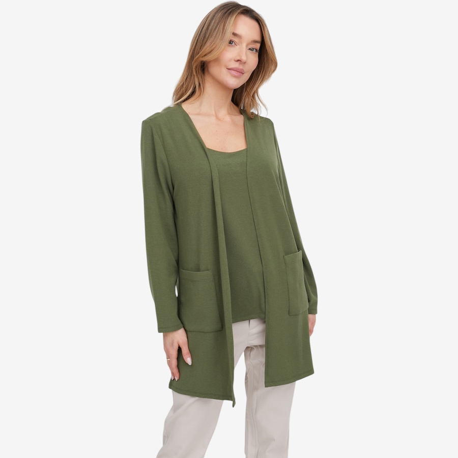 Image 121911_OLI.jpg, Product 121-911 / Price $54.88, Mr. Max New Soft London Knit Duster from Mr. Max on TSC.ca's Fashion department