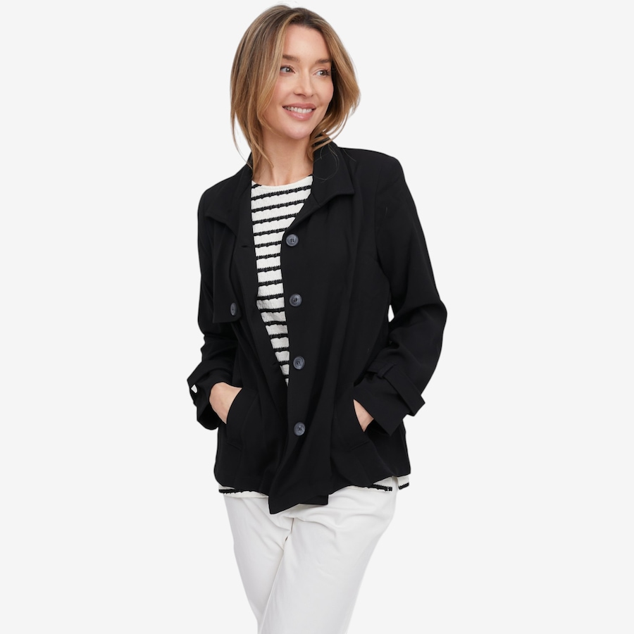 Image 121914_BLK.jpg, Product 121-914 / Price $54.88, Mr. Max Twill Trench Jacket from Mr. Max on TSC.ca's Fashion department