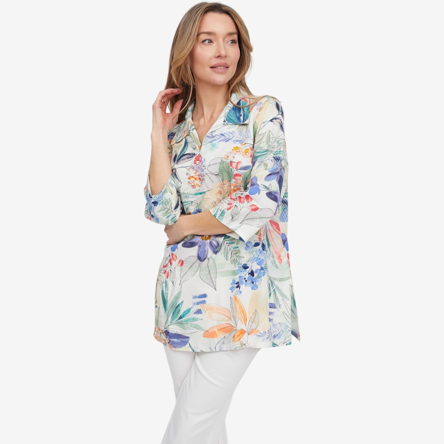 Image 121916_GRMU.jpg, Product 121-916 / Price $39.88, Mr. Max Printed Tunic Top from Mr. Max on TSC.ca's Fashion department