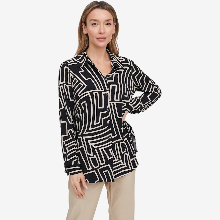 Image 121918_BKD.jpg, Product 121-918 / Price $39.88, Mr. Max Printed Brazil Knit Guilia Shirt from Mr. Max on TSC.ca's Fashion department