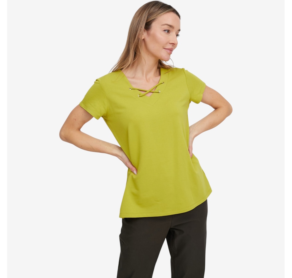 Image 121924_CTE.jpg, Product 121-924 / Price $79.99, Mr. Max Soft Touch Terry Top with Eyelet Detail from Mr. Max on TSC.ca's Fashion department