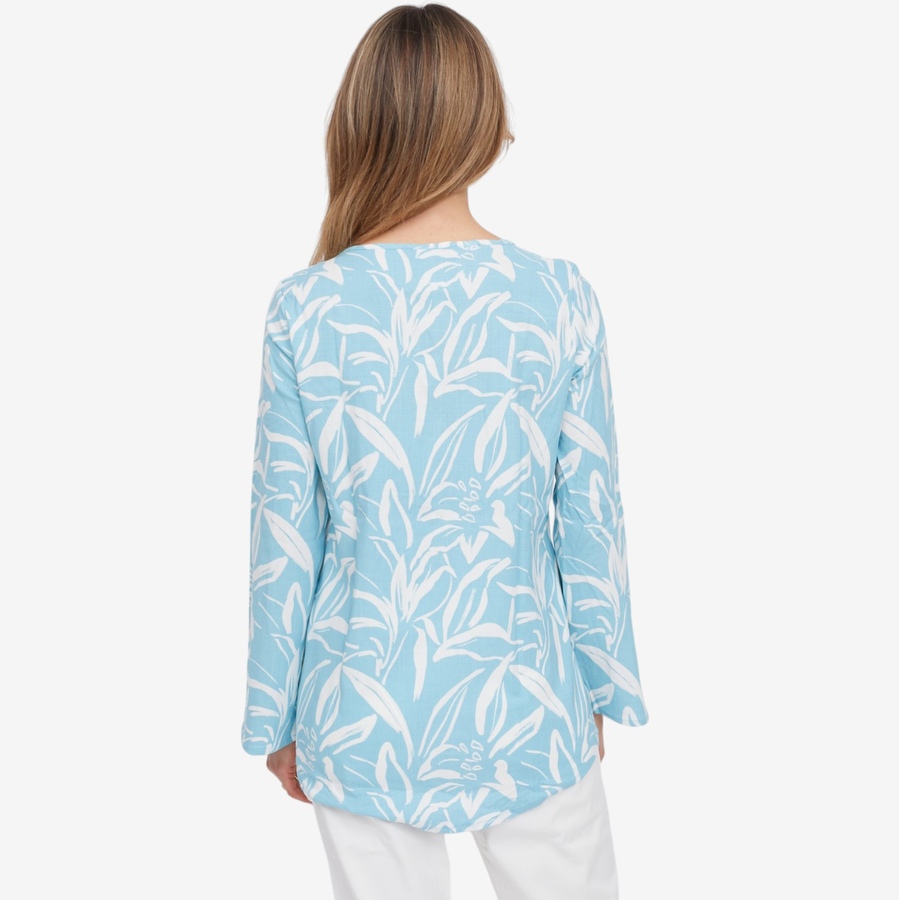 Image 121926_ALTMORE3.jpg, Product 121-926 / Price $34.88, Mr. Max Linen Look Print Top with Tie Detail from Mr. Max on TSC.ca's Fashion department