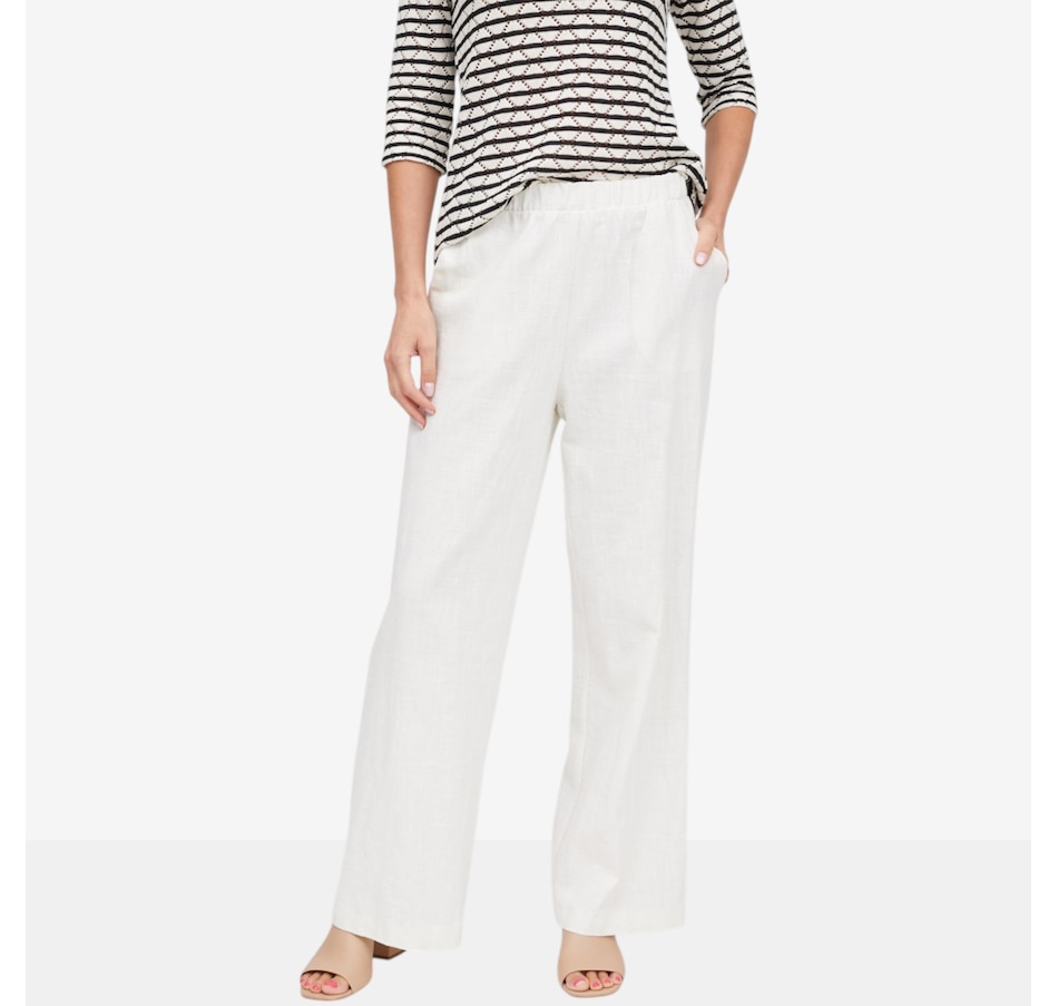Image 121933_CRM.jpg, Product 121-933 / Price $109.99, Legacy Sandcelona Linen Cotton Wide Leg Pant from Legacy on TSC.ca's Fashion department