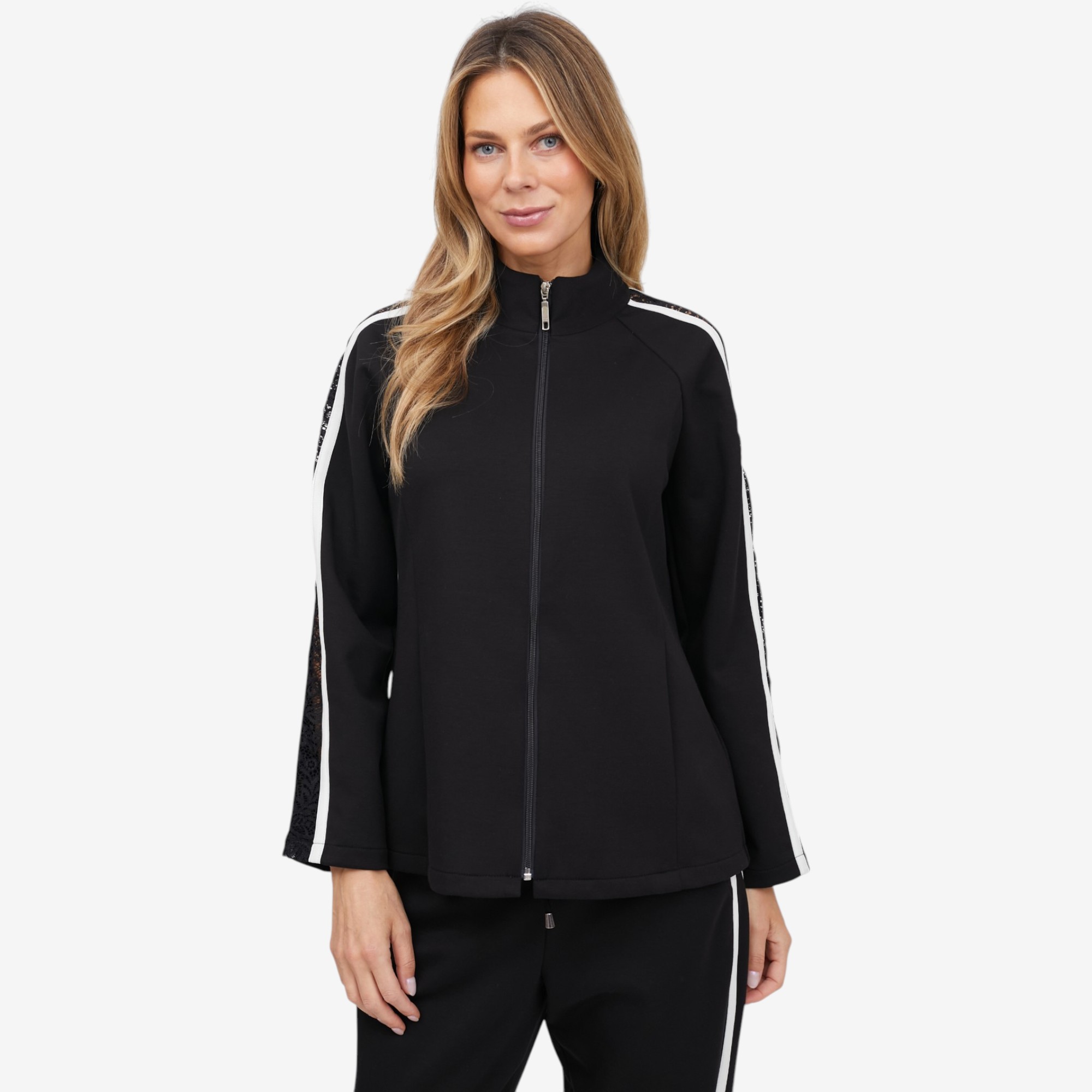 Legacy Lace Trim Zip Jacket - TSC.ca