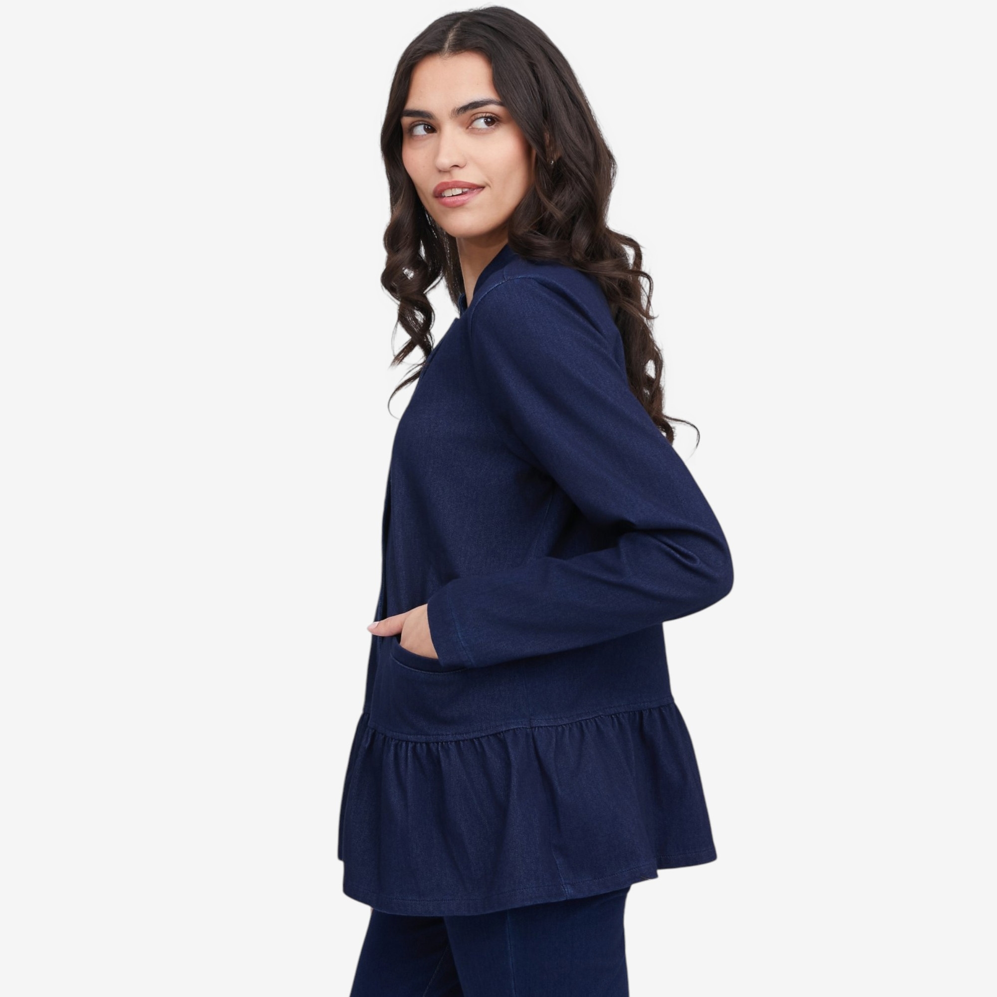 Diane Gilman Peplum Hem Jacket - TSC.ca
