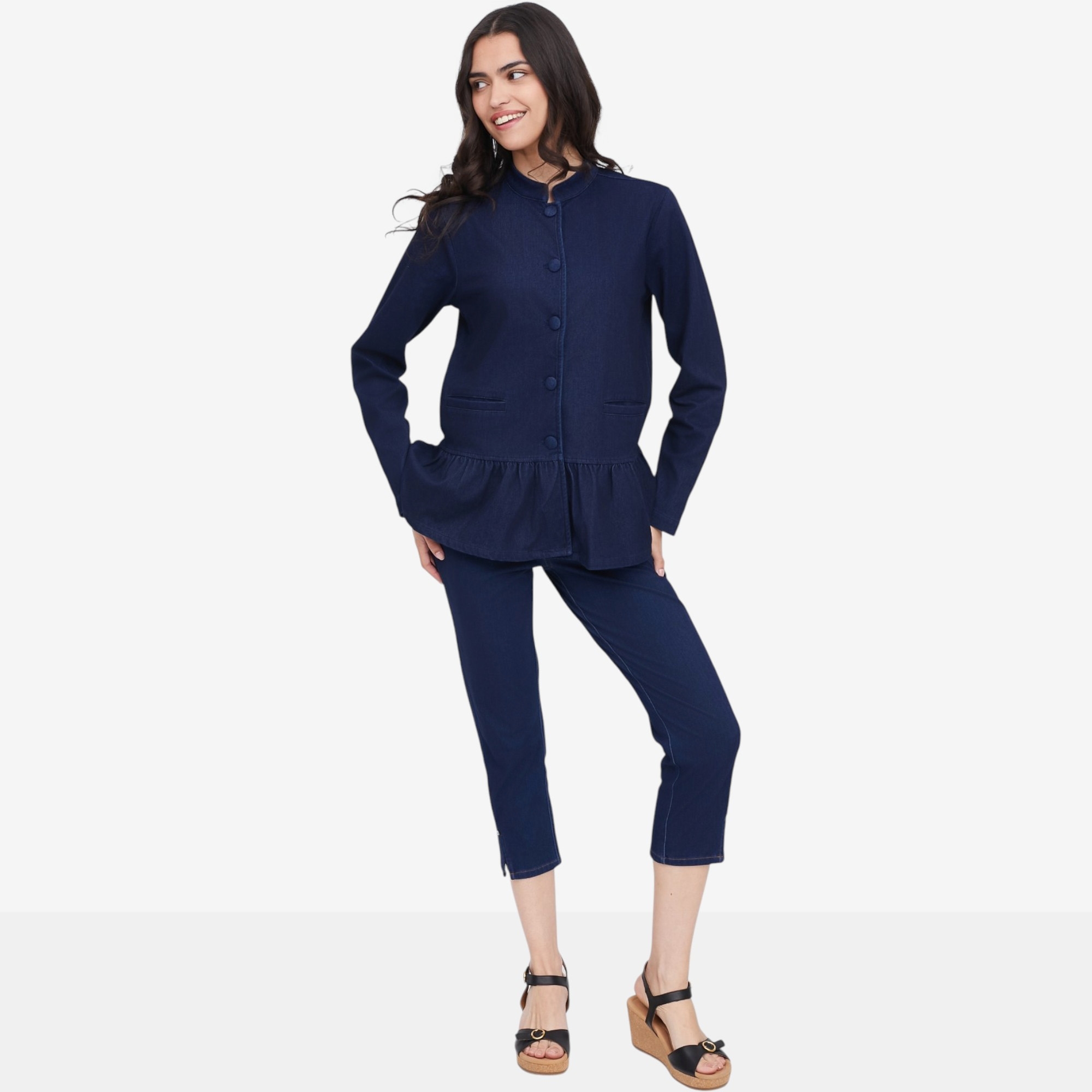 Diane Gilman Peplum Hem Jacket - TSC.ca