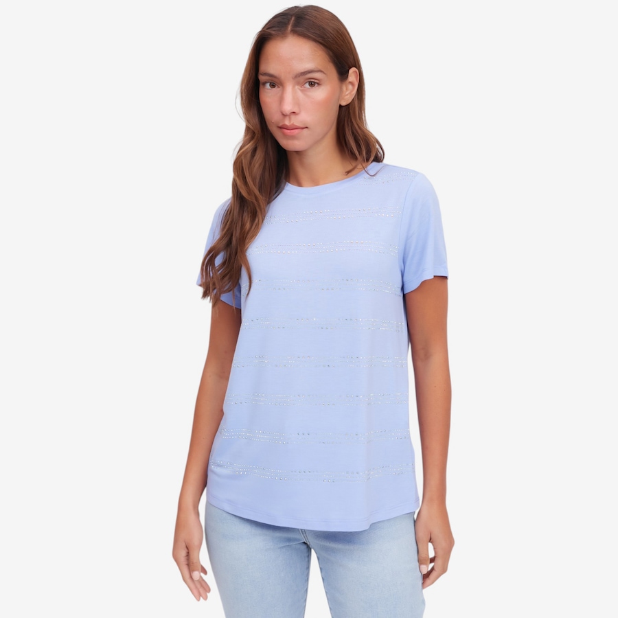 Image 121959_GRMST.jpg, Product 121-959 / Price $24.33, Diane Gilman Crew Neck Embellished Tee from DG2 by Diane Gilman on TSC.ca's Fashion department