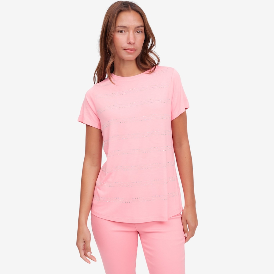 Image 121959_PEO.jpg, Product 121-959 / Price $24.33, Diane Gilman Crew Neck Embellished Tee from DG2 by Diane Gilman on TSC.ca's Fashion department