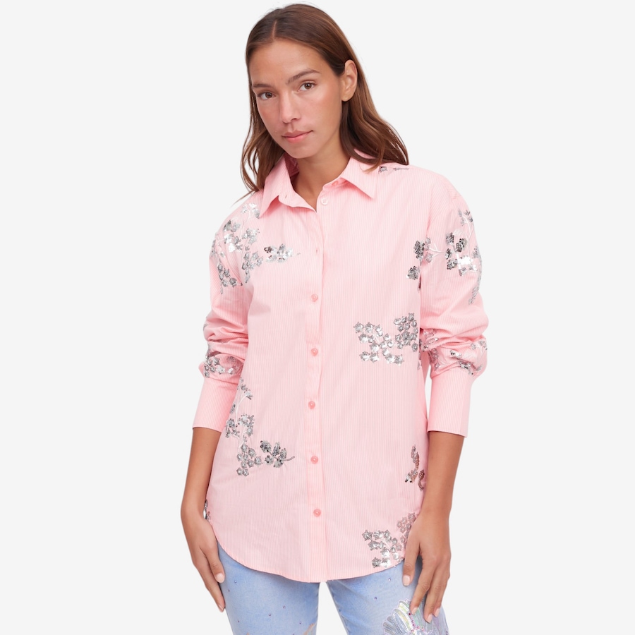 Image 121971_PEO.jpg, Product 121-971 / Price $44.33, Diane Gilman Stripe Button Down Shirt from DG2 by Diane Gilman on TSC.ca's Fashion department