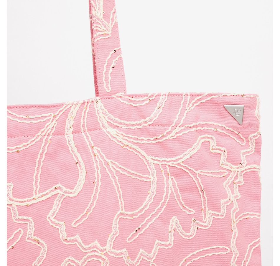 Image 121976_ALTMORE1.jpg, Product 121-976 / Price $69.99, Diane Gilman Cord and Sequin Embroidered Tote from DG2 by Diane Gilman on TSC.ca's Fashion department