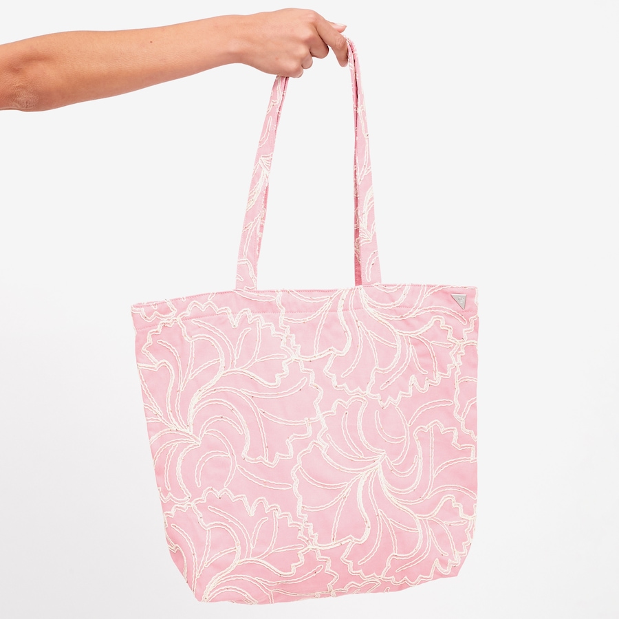 Image 121976_PEO.jpg, Product 121-976 / Price $39.88, Diane Gilman Cord and Sequin Embroidered Tote from DG2 by Diane Gilman on TSC.ca's Fashion department