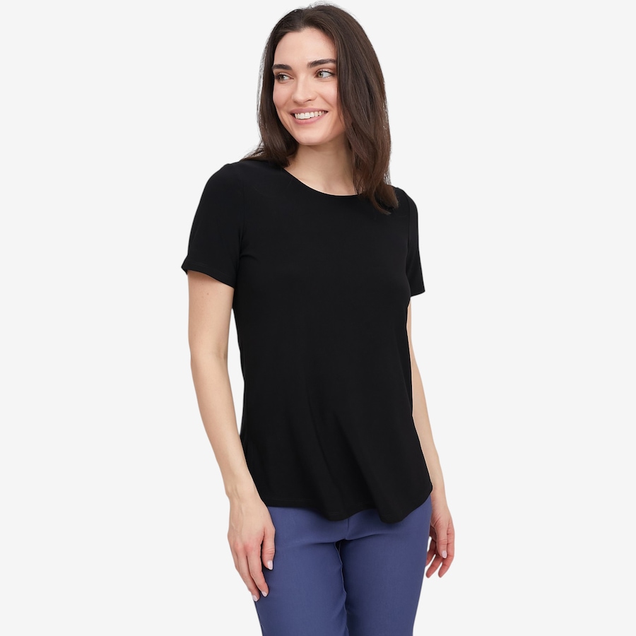 Image 121978_BLK.jpg, Product 121-978 / Price $54.99, Mr. Max Brazil Knit Essential Short Sleeve Top from Mr. Max on TSC.ca's Fashion department