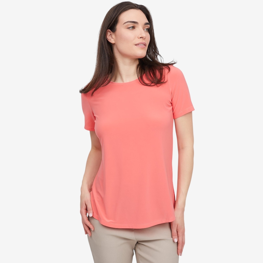Image 121978_CRL.jpg, Product 121-978 / Price $54.99, Mr. Max Brazil Knit Essential Short Sleeve Top from Mr. Max on TSC.ca's Fashion department