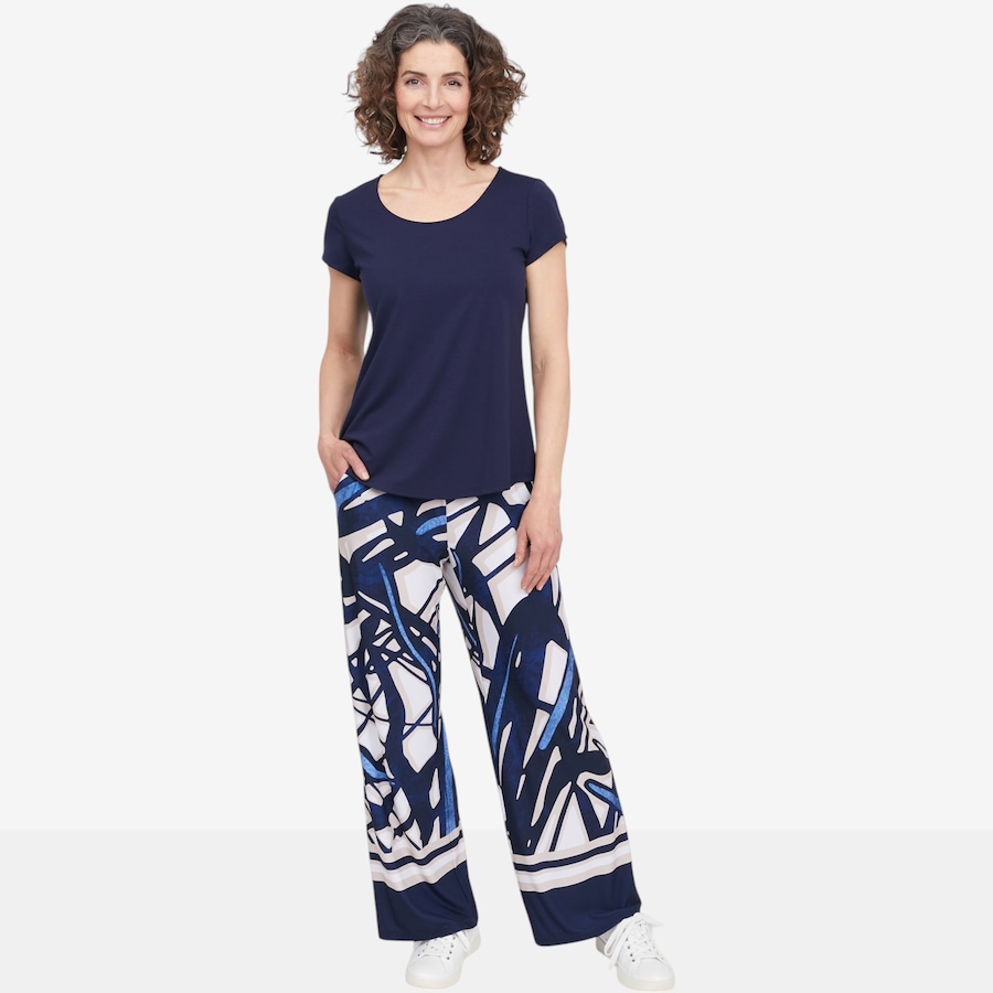 Image 121983_ALTMORE2.jpg, Product 121-983 / Price $39.88, Mr. Max Printed Brazil Knit Wide Leg Pant from Mr. Max on TSC.ca's Fashion department