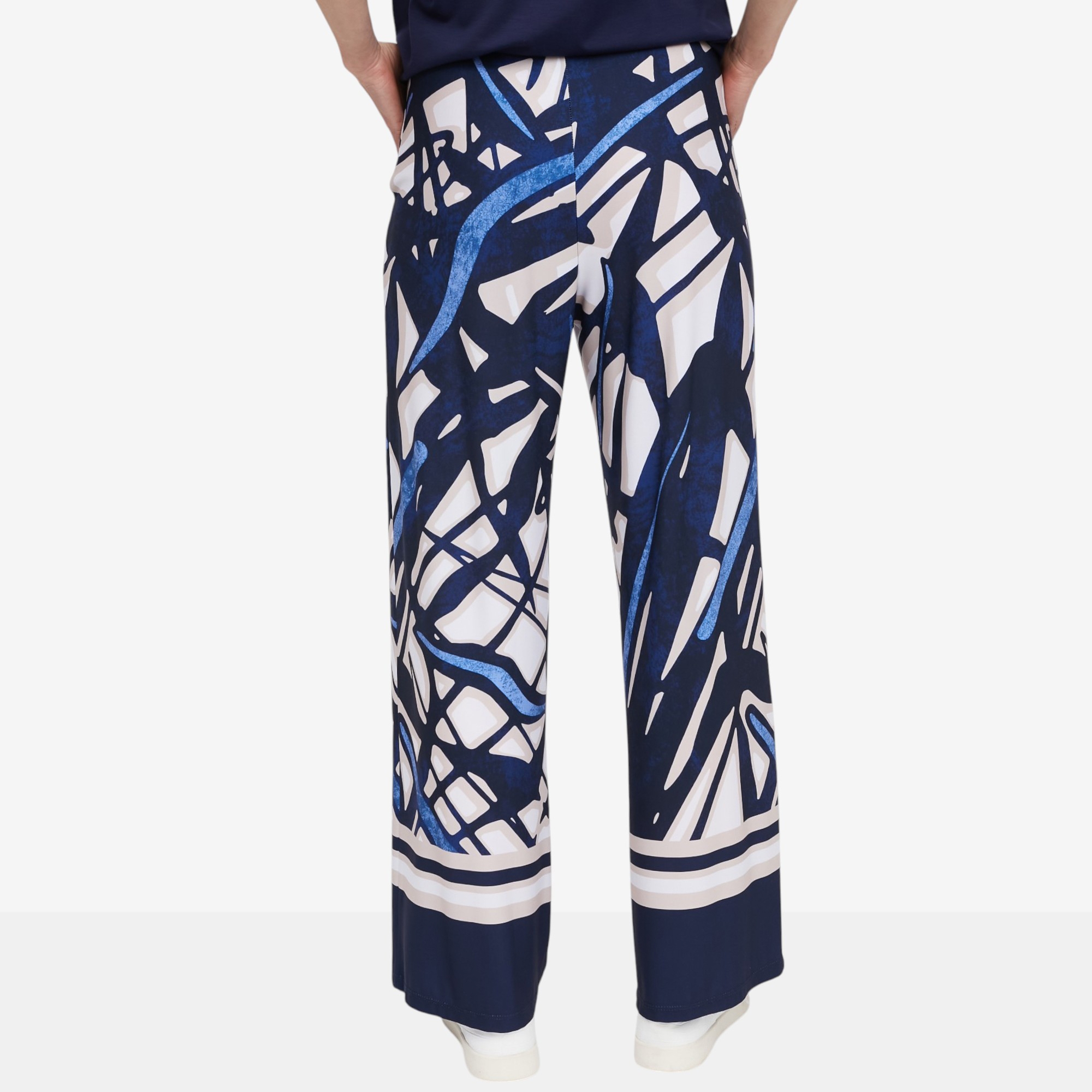 ま*ん様 LIFEMANIA FAVORITE TROUSERS 2.0（BLA Mr. Max Printed Brazil Knit Wide Leg Pant - TSC.ca