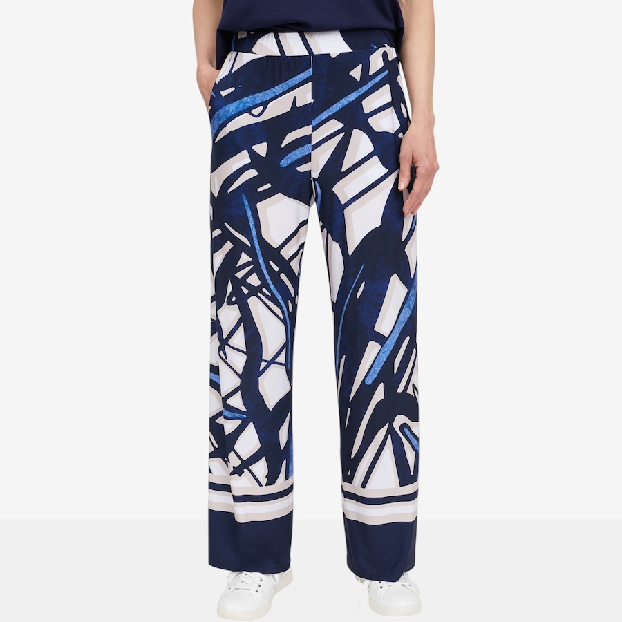 Image 121983_NPR.jpg, Product 121-983 / Price $39.88, Mr. Max Printed Brazil Knit Wide Leg Pant from Mr. Max on TSC.ca's Fashion department