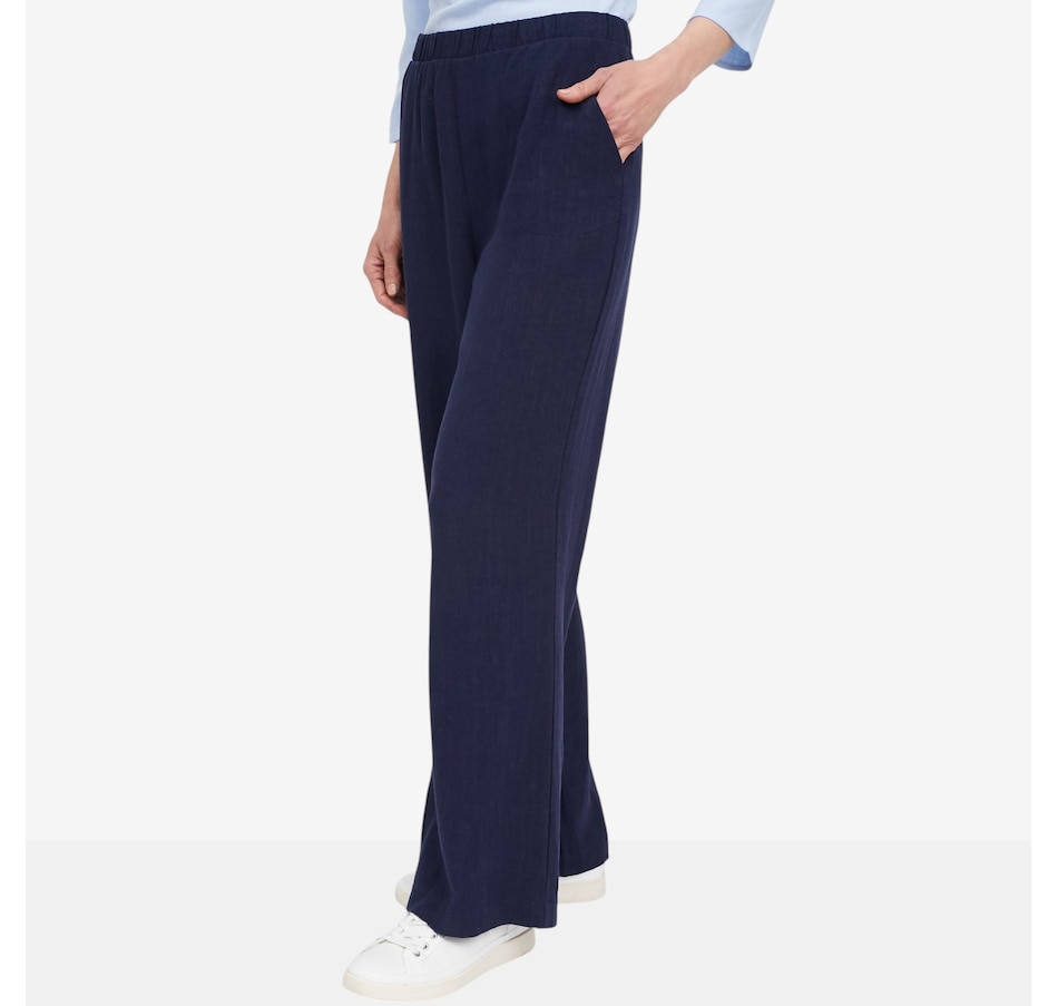 Image 121989_ALTMORE1.jpg, Product 121-989 / Price $89.99, Mr. Max Magic Linen Wide Leg Pant from Mr. Max on TSC.ca's Fashion department