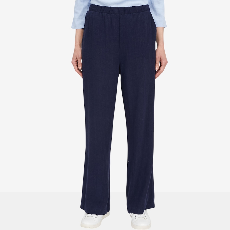 Image 121989_NVY.jpg, Product 121-989 / Price $39.88, Mr. Max Magic Linen Wide Leg Pant from Mr. Max on TSC.ca's Fashion department