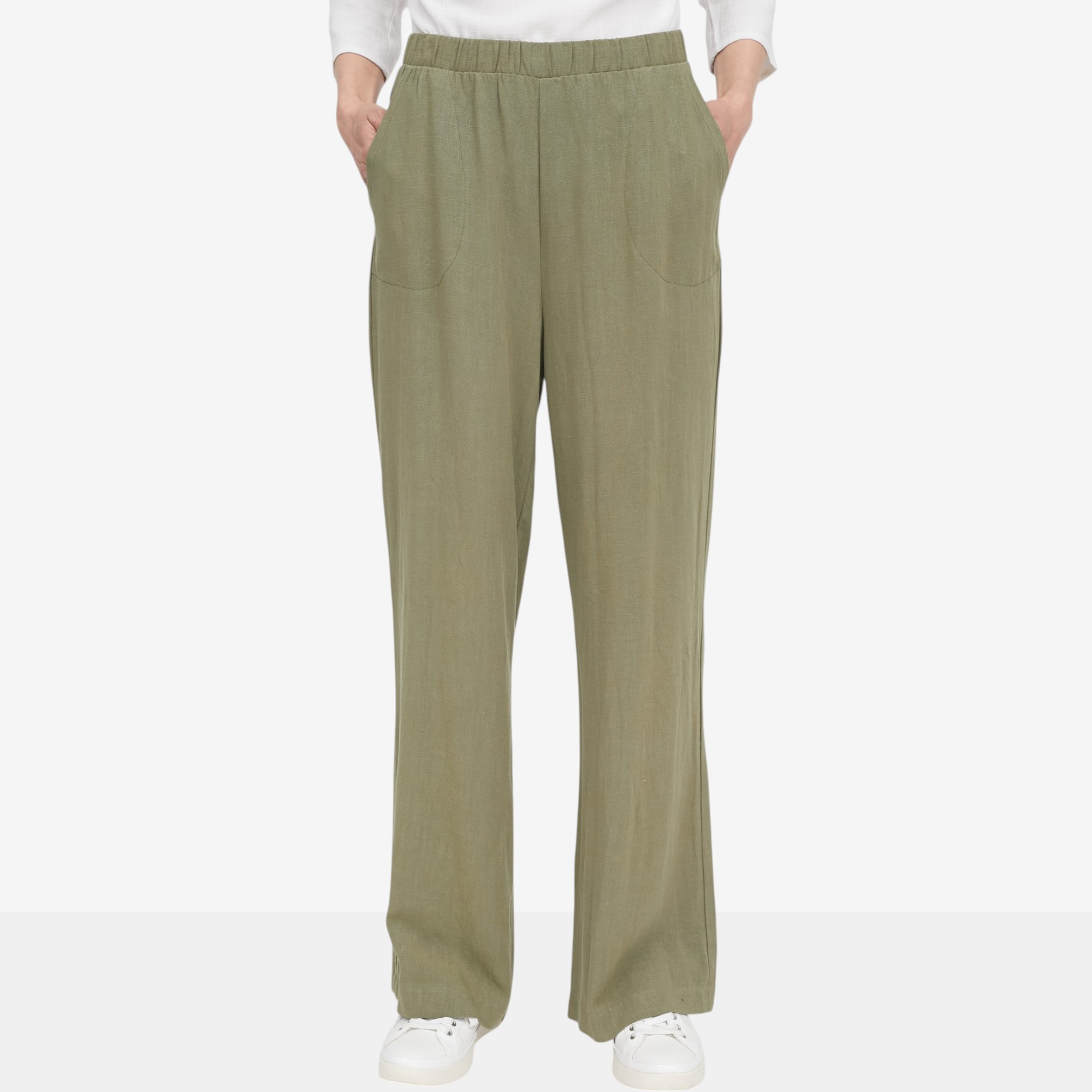 Mr. Max Magic Linen Wide Leg Pant - TSC.ca