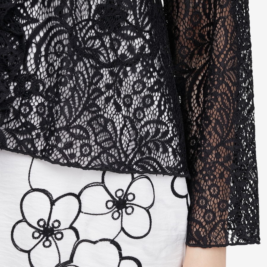 Image 122011_ALTMORE3.jpg, Product 122-011 / Price $44.88, Mr. Max Voila Lace Ruffle Cardigan from Mr. Max on TSC.ca's Fashion department