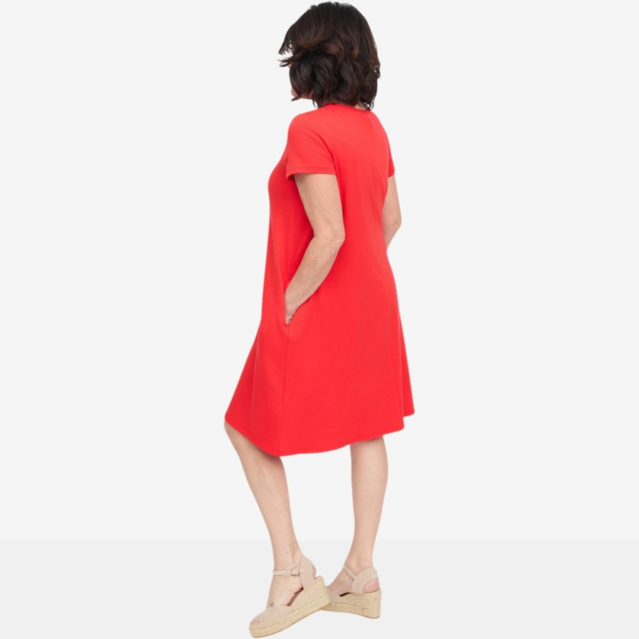 Image 122016_ALTMORE2.jpg, Product 122-016 / Price $49.88, Carrie O Bamboo Cotton Knit Los Cabos Summer Dress with Pockets from Carrie O on TSC.ca's Fashion department